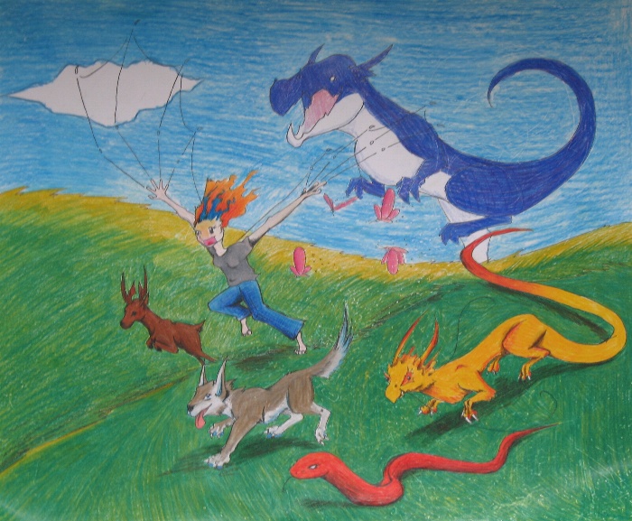 Surprise: Isabella wants to be a dragon