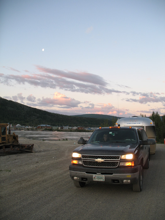 Just crossed the Yukon