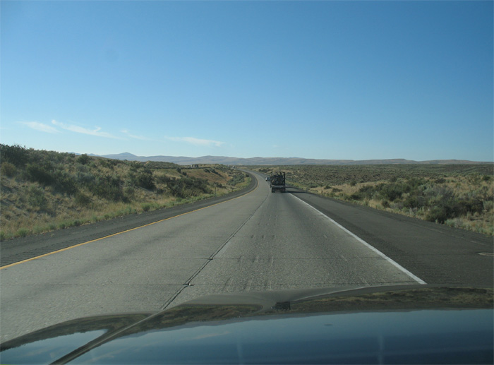 Continuing along I-84 towards Baker City, OR.