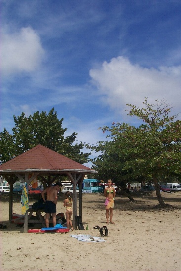 A table in the shade 