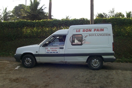 The bred car that stops by on our road